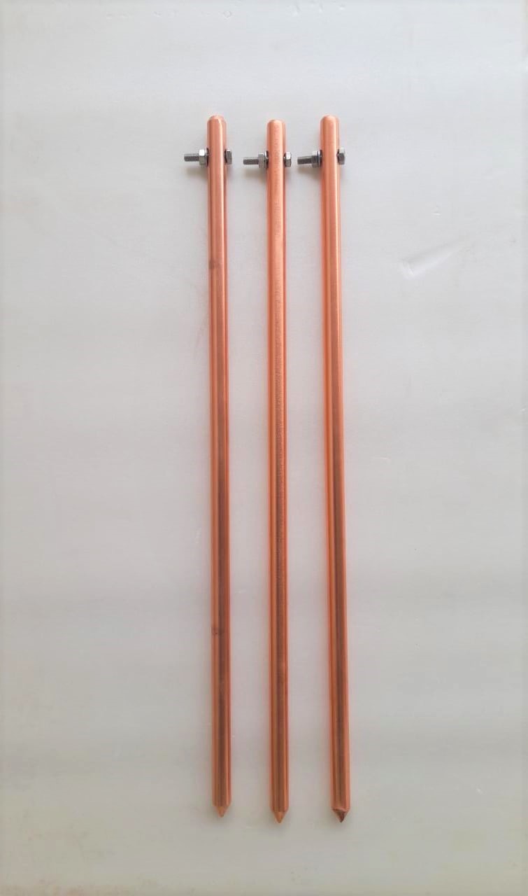 Copper Bounded rod 1 hole