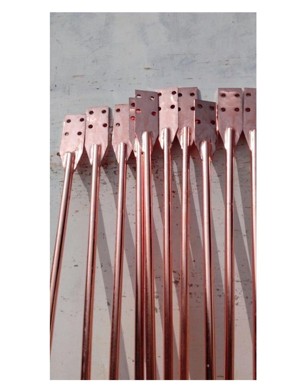 Copper Bounded rod 4hole