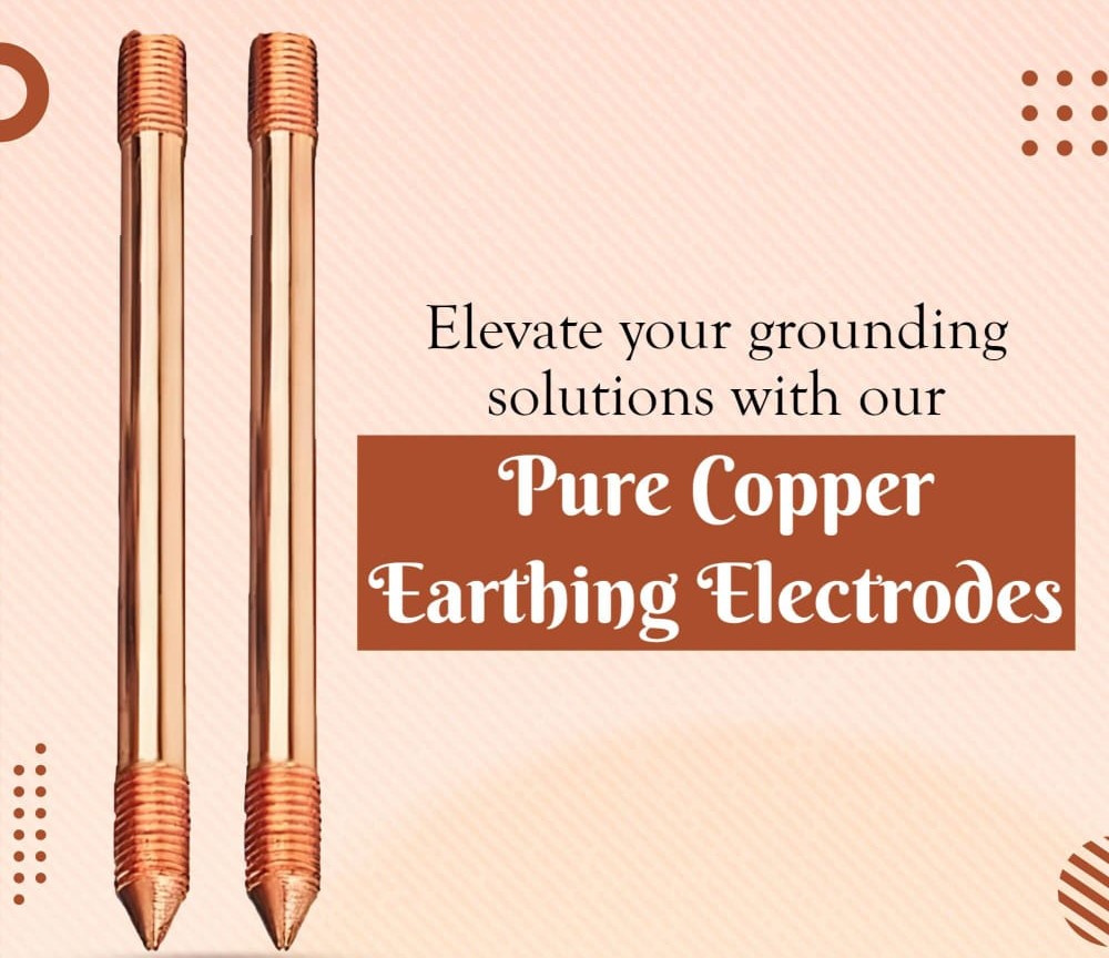 Pure copper rod